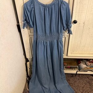 Jane and Delancey Blue Maxi Dress